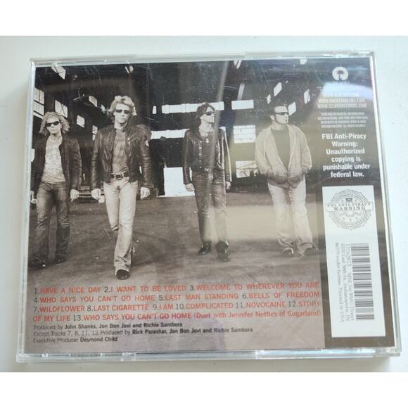 Have A Nice Day CD Bon Jovi Last Man Standing, Wildflower, I Am - Picture 2 of 4